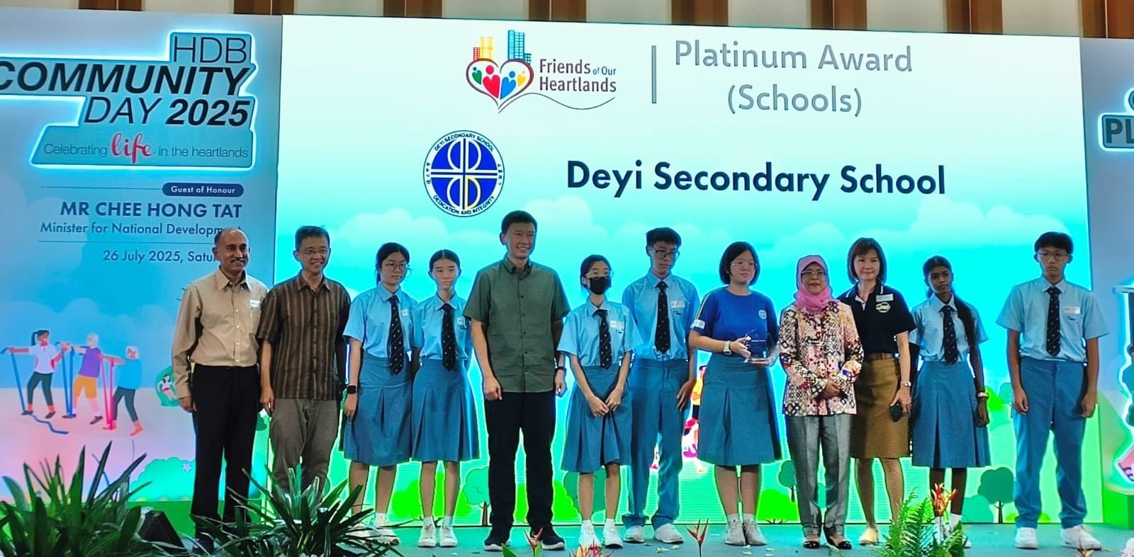 Friends of Heartlands Platinum Award